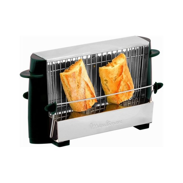 Tostadora Moulinex A15453 760 W Negro Acero Inoxidable (Reacondicionado A+) 4 Tostadora Moulinex A15453 760 W Negro Acero Inoxidable (Reacondicionado A+) 4