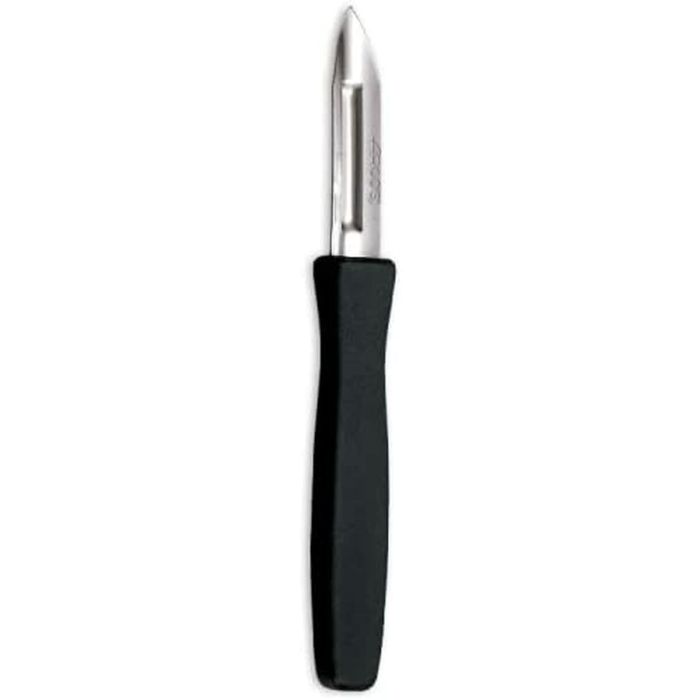 Pelador Arcos 15,5 cm Negro Acero Inoxidable (36 Unidades) 2 Pelador Arcos 15,5 cm Negro Acero Inoxidable (36 Unidades) 2