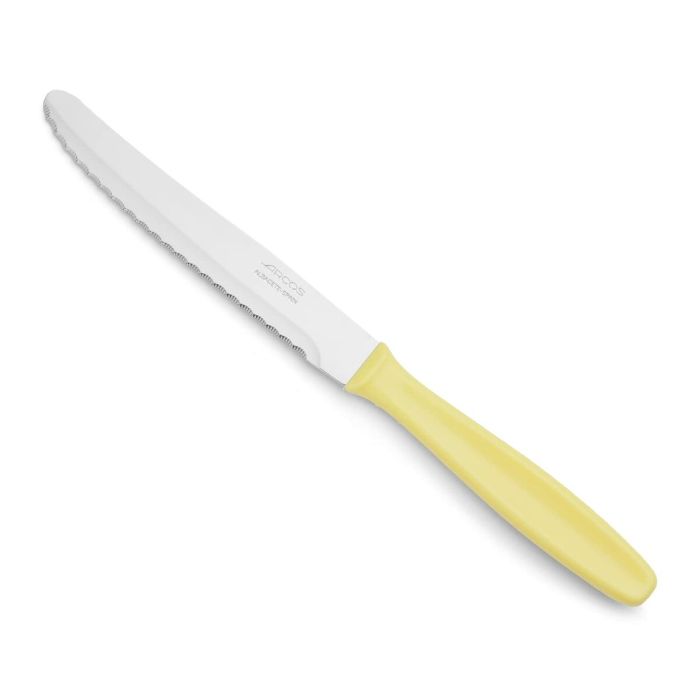 Cuchillo de Mesa Arcos Amarillo Acero Inoxidable Polipropileno (12 Unidades) 3