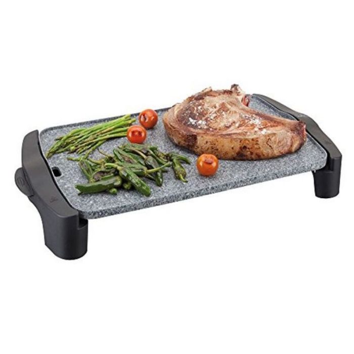 Plancha de Cocina JATA 2500W Negro Gris