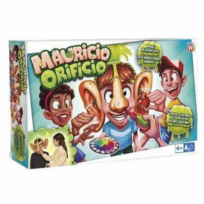 Juego mauricio orificio, encuentra los elementos asquerosos dentro de las orejas y nariz de mauricio. 26,7x40,7x12,5cm Juego mauricio orificio, encuentra los elementos asquerosos dentro de las orejas y nariz de mauricio. 26,7x40,7x12,5cm
