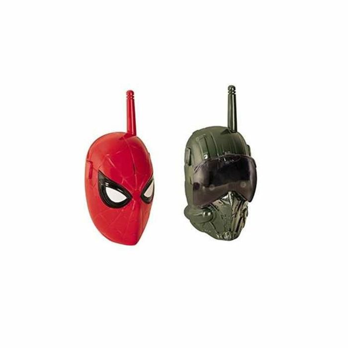 Walkie-Talkie Spider-Man Rojo 2 Unidades 1