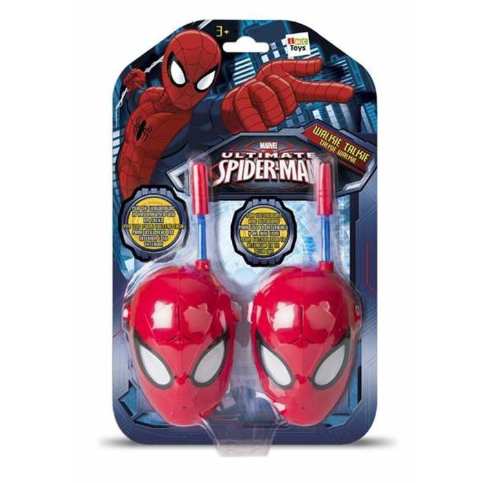 Walkie talkie cara spiderman