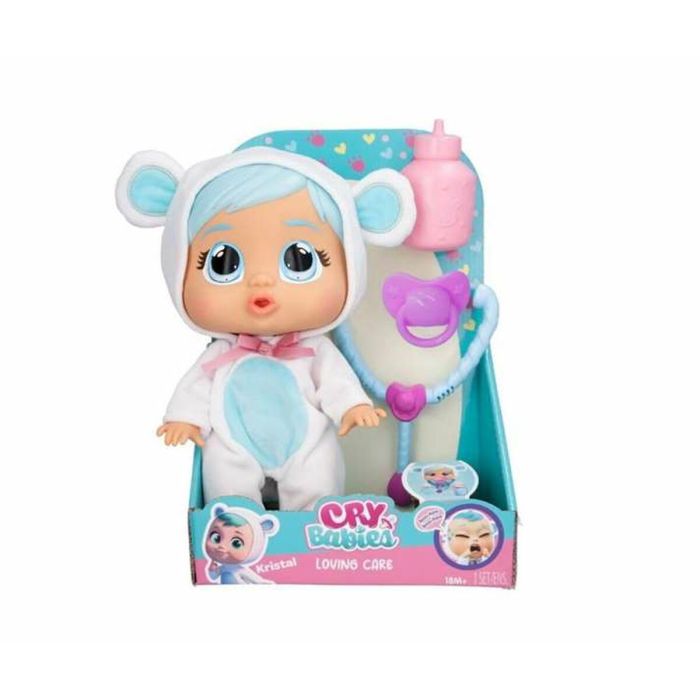 Muñeco Bebé Cry Babies IMC Toys Kristal Loving Care 26 cm 9