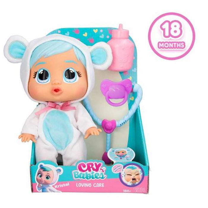 Muñeco Bebé Cry Babies IMC Toys Kristal Loving Care 26 cm 1