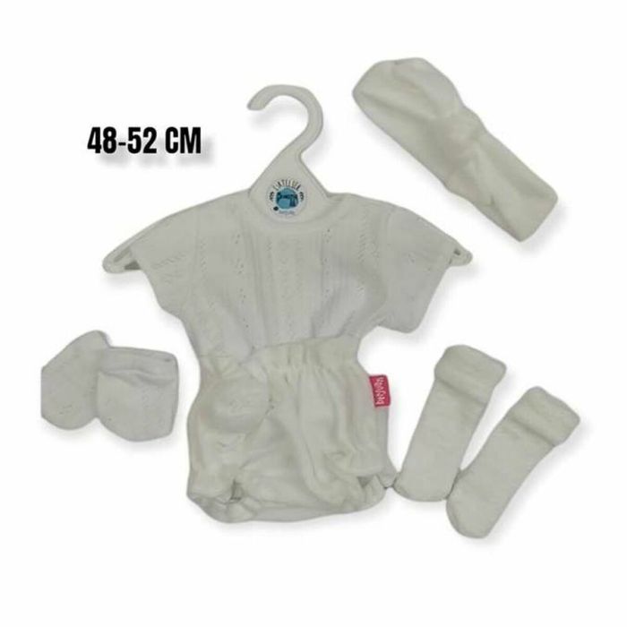 Pololo, camisa y manoplas blanco ref: 5038-22 Pololo, camisa y manoplas blanco ref: 5038-22