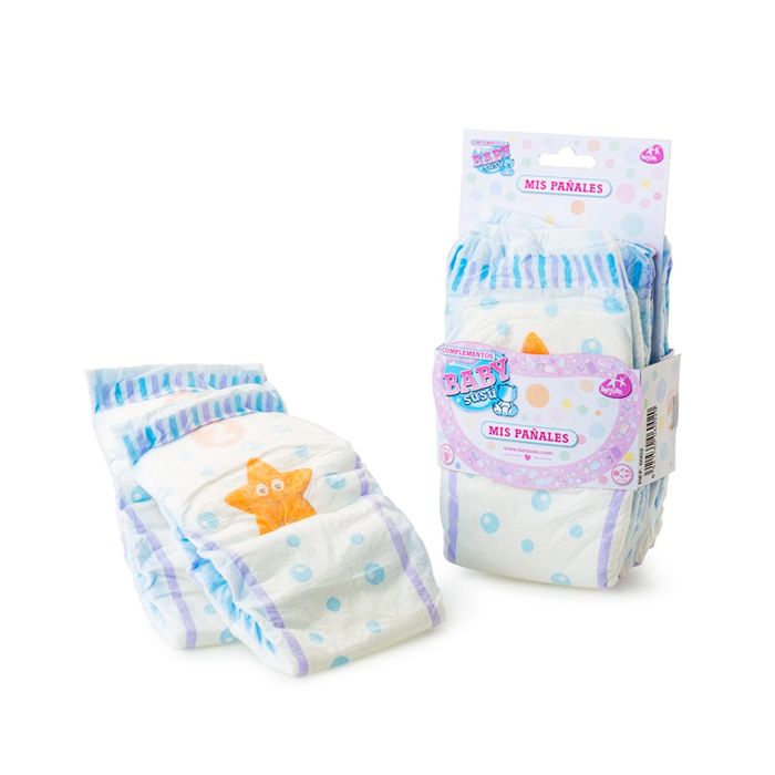 Accesorios para Muñecas Berjuan Baby Susu Diapers Set