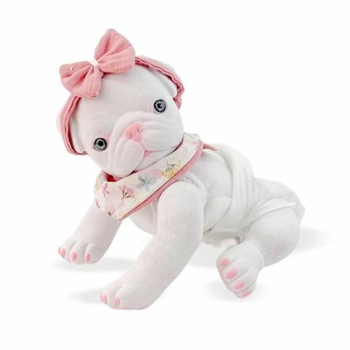 Peluche Berjuan Anireal Blanco Perro 35 cm 1