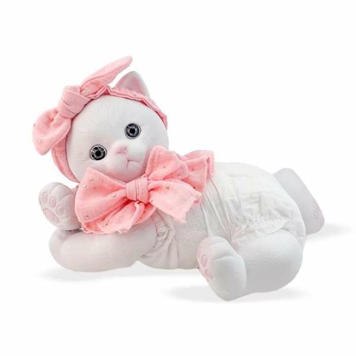 Peluche Berjuan Anireal Blanco Gato 35 cm 2