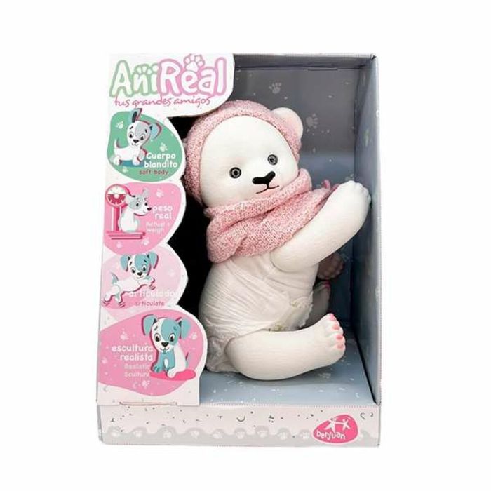 Peluche Berjuan Anireal Oso polar 35 cm 1