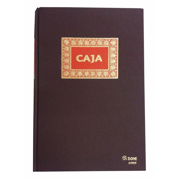 Dohe Libro Caja De Contabilidad 100H Numeradas Folio Natural