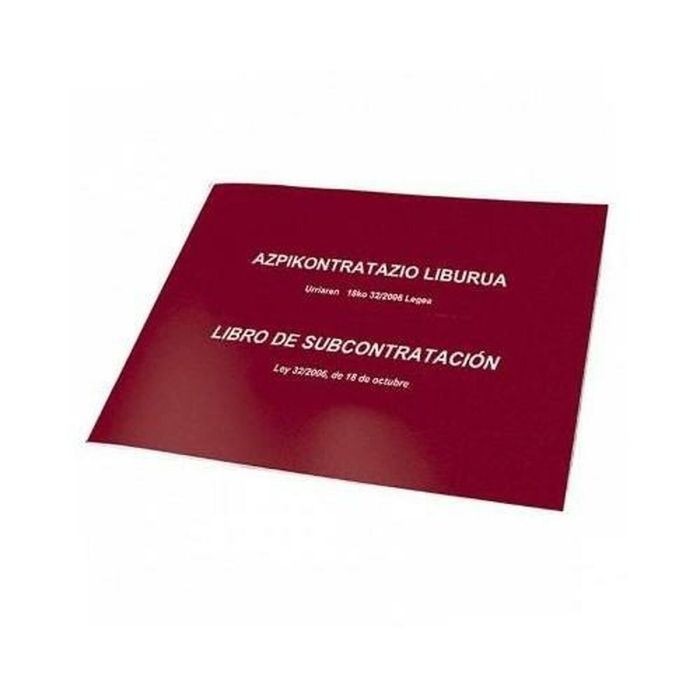 Dohe Libro De Subcontratación Oficial Euskera