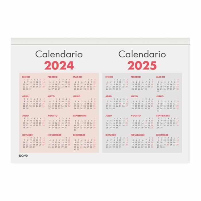 Calendario de Sobremesa DOHE Multicolor 30 x 21 cm 2025 3