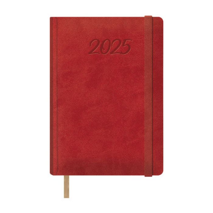 Dohe Agenda Anual Samba 15x21 cm D-P Rojo 2025