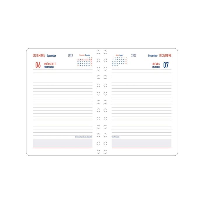 Agenda DOHE Nasa Flag 2023-2024 Multicolor A6 12 x 17 cm 1 Agenda DOHE Nasa Flag 2023-2024 Multicolor A6 12 x 17 cm 1