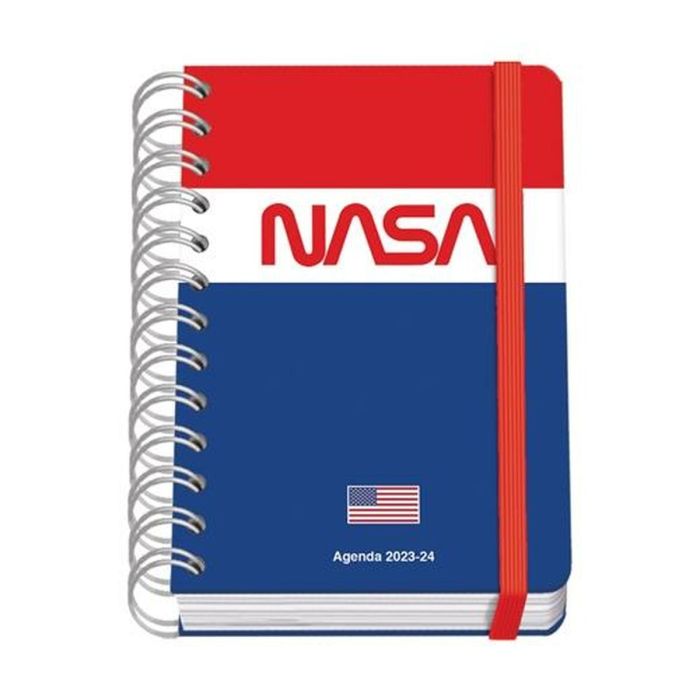 Dohe agenda escolar a6 espiral dp t/dura nasa flag 2023-2024 Dohe agenda escolar a6 espiral dp t/dura nasa flag 2023-2024