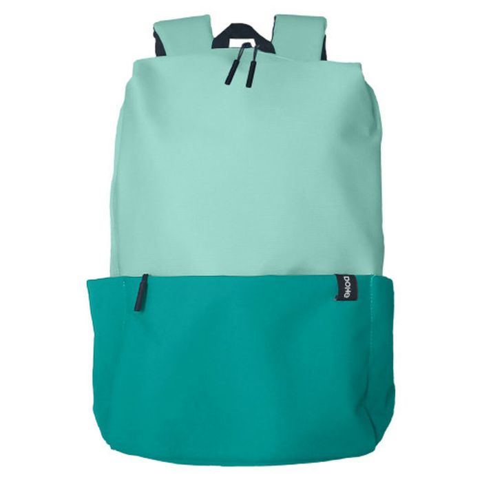 Mochila Grande Impermeable y Ecológica Color Turquesa Duo Dohe 51518