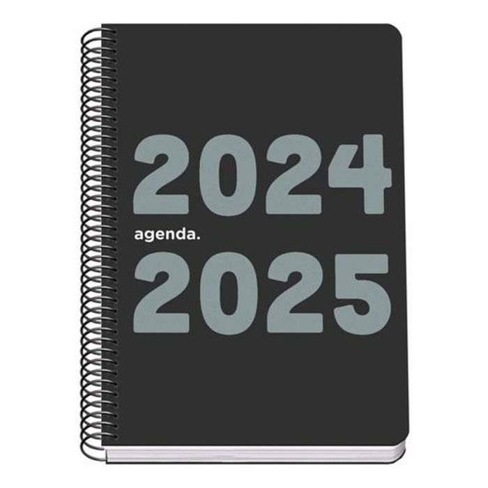 Agenda DOHE 51762 Negro A5 2024-2025