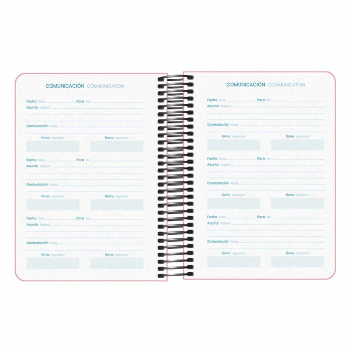 Agenda DOHE DP MEMORY BASIC Rosa A6 12 x 17 cm 2024-2025 4