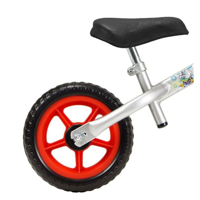Bicicleta Infantil SUPER THINGS Toimsa TOI186 10" Plateado 4 Bicicleta Infantil SUPER THINGS Toimsa TOI186 10" Plateado 4