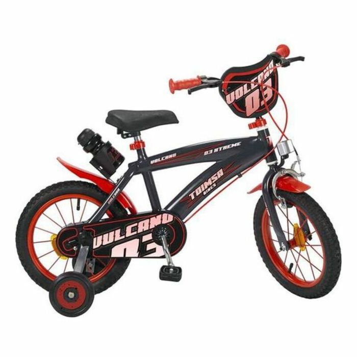 Bicicleta Infantil Toimsa Vulcano 14" Rojo Negro