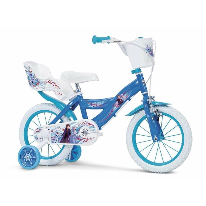 Bicicleta Infantil Frozen Huffy Azul 14"