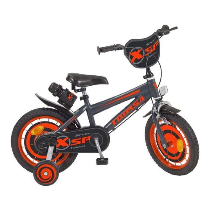 Bicicleta Infantil Toimsa XSP 16'' Gris Naranja