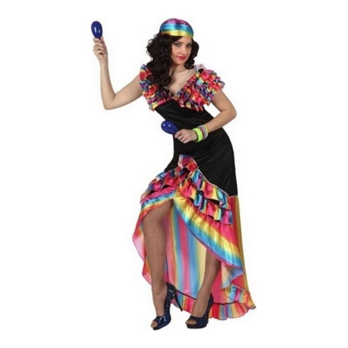 Disfraz para Adultos Rumbera Talla M/L 0 Disfraz para Adultos Rumbera Talla M/L 0