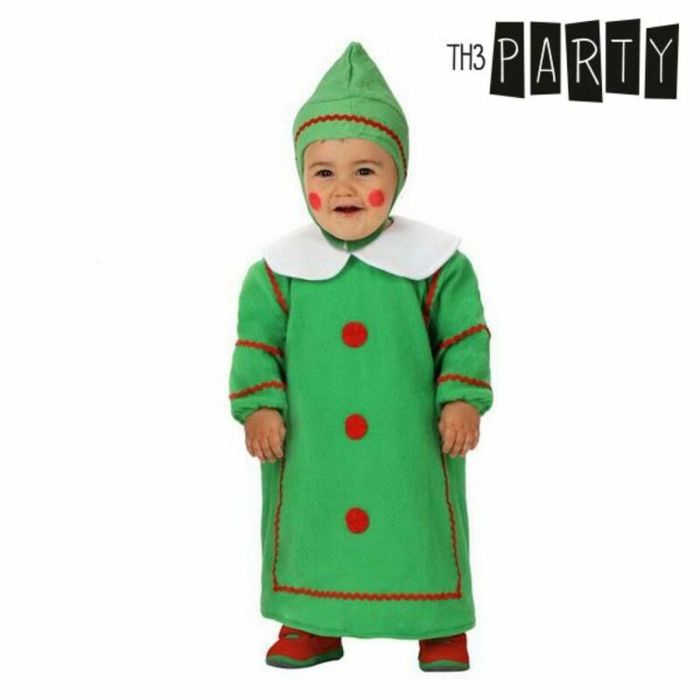 Disfraz para Bebés Th3 Party Verde Navidad 5