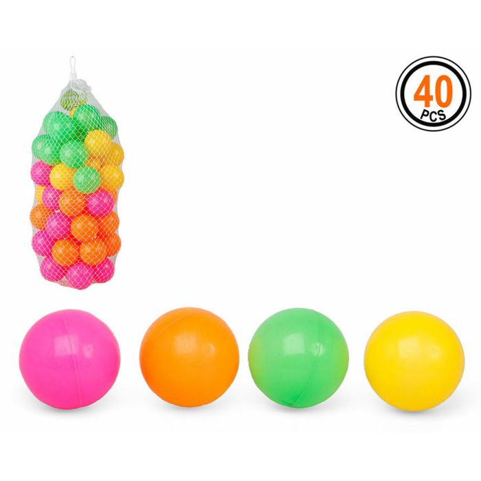 Bolas de Colores para Parque Infantil 115692 (40 uds) 1