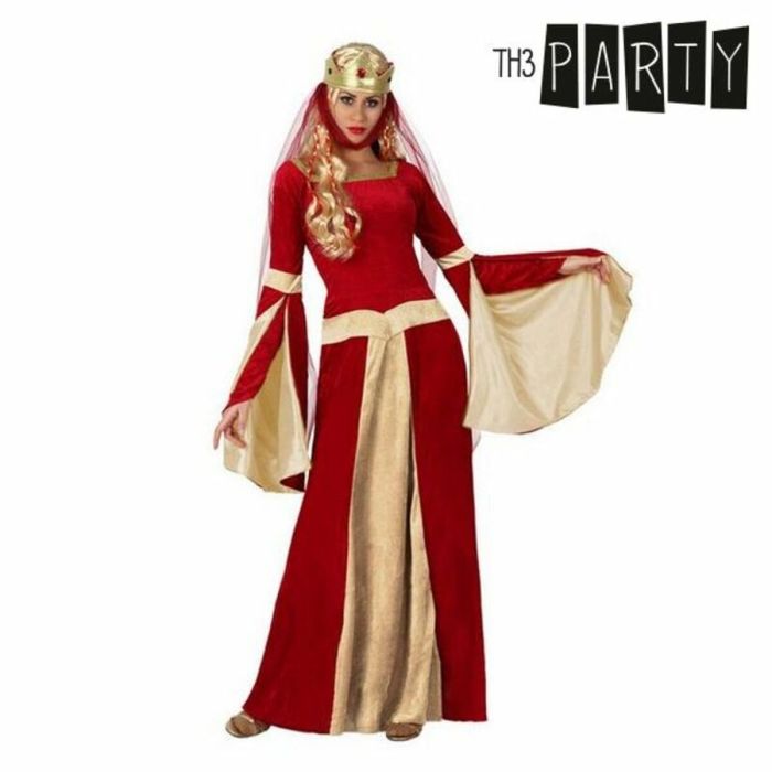 Disfraz para Adultos Rojo Dama Medieval