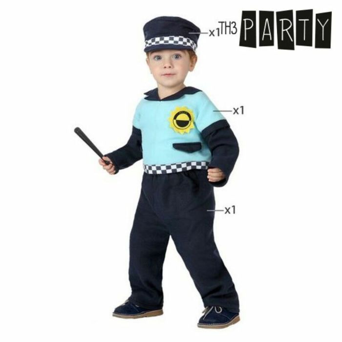 Disfraz para Bebés Policía 3