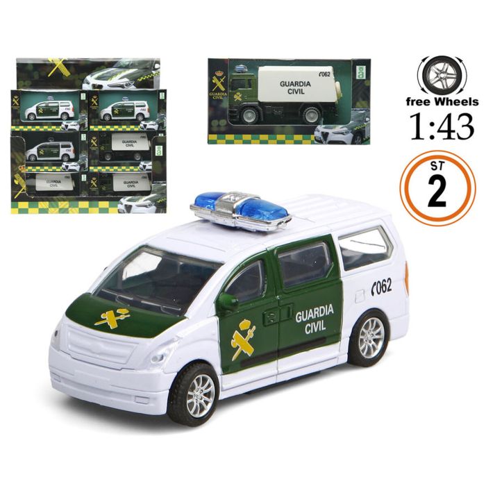 Coche Guardia civil Metal