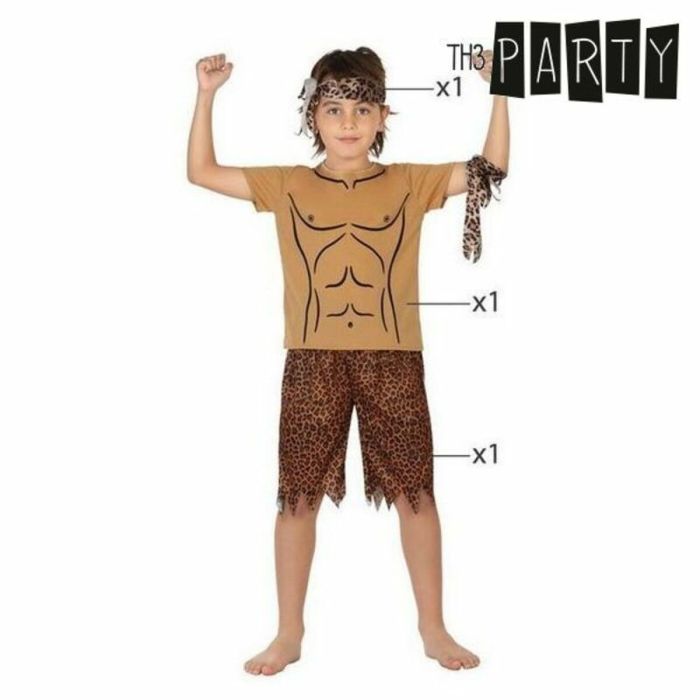 Disfraz para Niños Hombre de la jungla (4 Pcs) 5