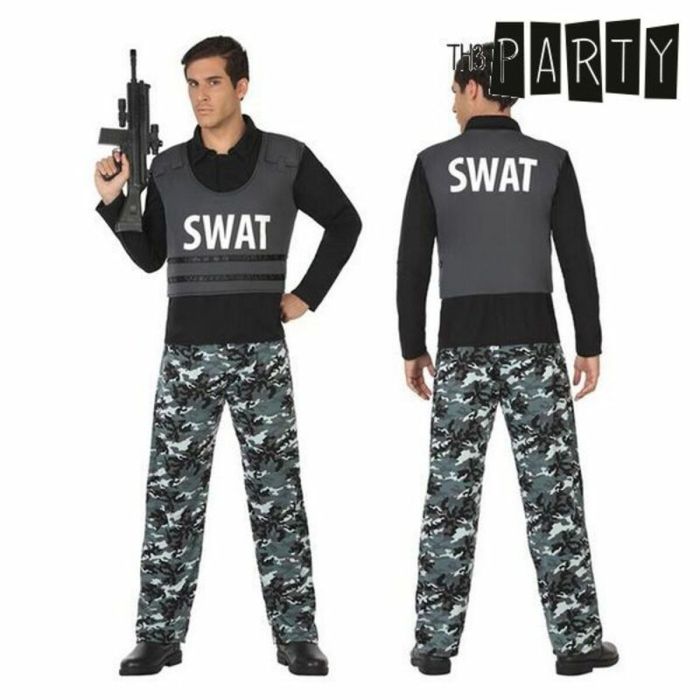 Disfraz para Adultos Policía Swat 7
