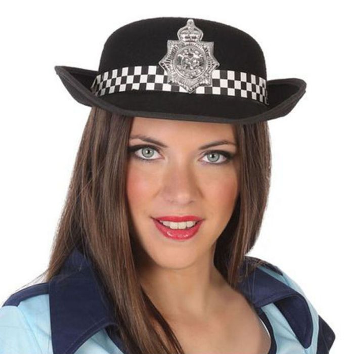 Gorra de Policía 34771 Negro Policía