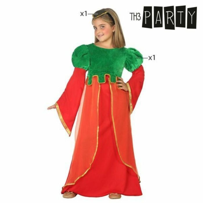 Disfraz para Niños Dama Medieval 5