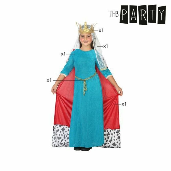 Disfraz para Niños Reina medieval 5