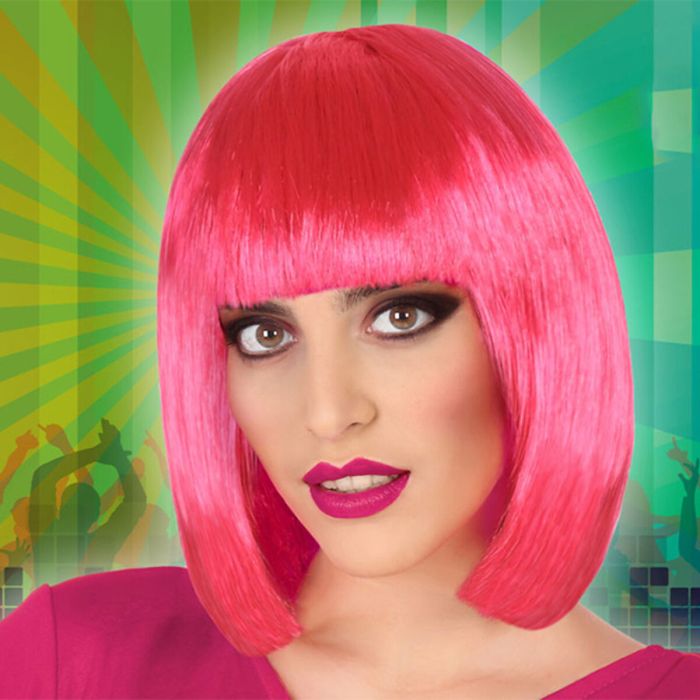 Peluca 43323 Fucsia 1 Peluca 43323 Fucsia 1