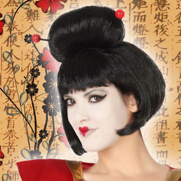 C/P. Peluca Geisha Morena