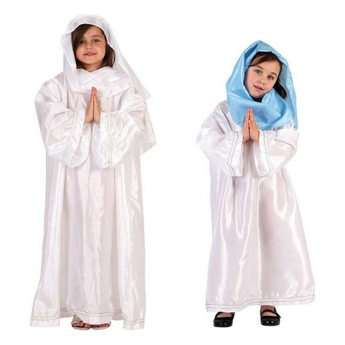 Disfraz para Niños DISFRAZ VIRGEN 2 ST. 10-12 Blanco Navidad 10-12 Años Virgen (10-12 Months) Disfraz para Niños DISFRAZ VIRGEN 2 ST. 10-12 Blanco Navidad 10-12 Años Virgen (10-12 Months)