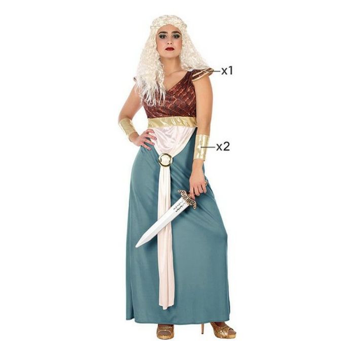 Disfraz para Adultos Princesa Medieval (3 pcs) 1
