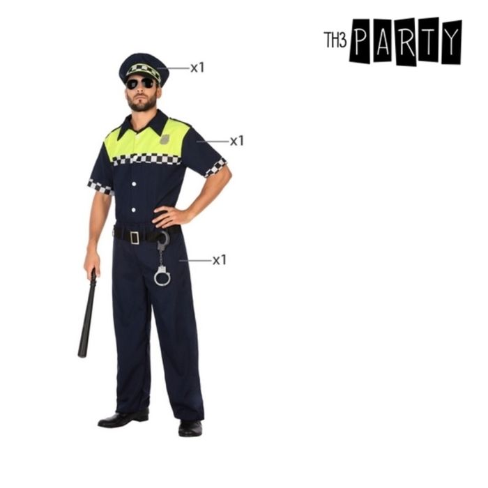 Disfraz para Adultos (3 pcs) Policía 3