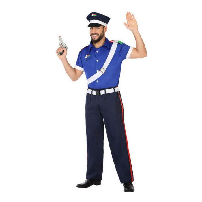 Disfraz para Adultos DISFRAZ POLICIA M-L Policía Hombre Talla M/L