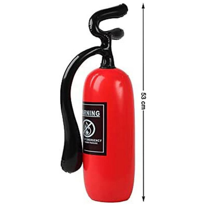 Extintor de juguete 53 cm Hinchable Rojo 