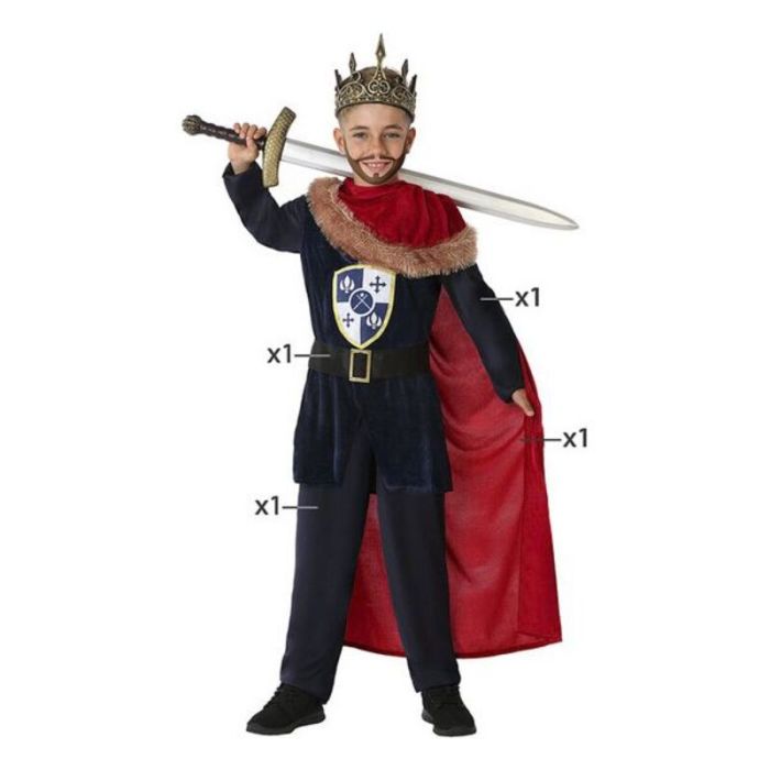 Disfraz para Niños Rey Medieval 7
