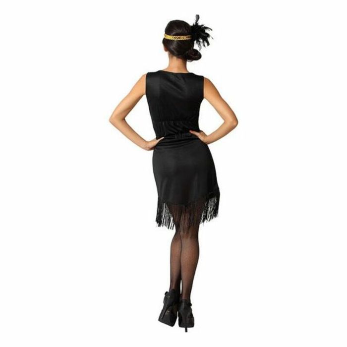 Disfraz para Adultos Negro Charlestón 6 Disfraz para Adultos Negro Charlestón 6