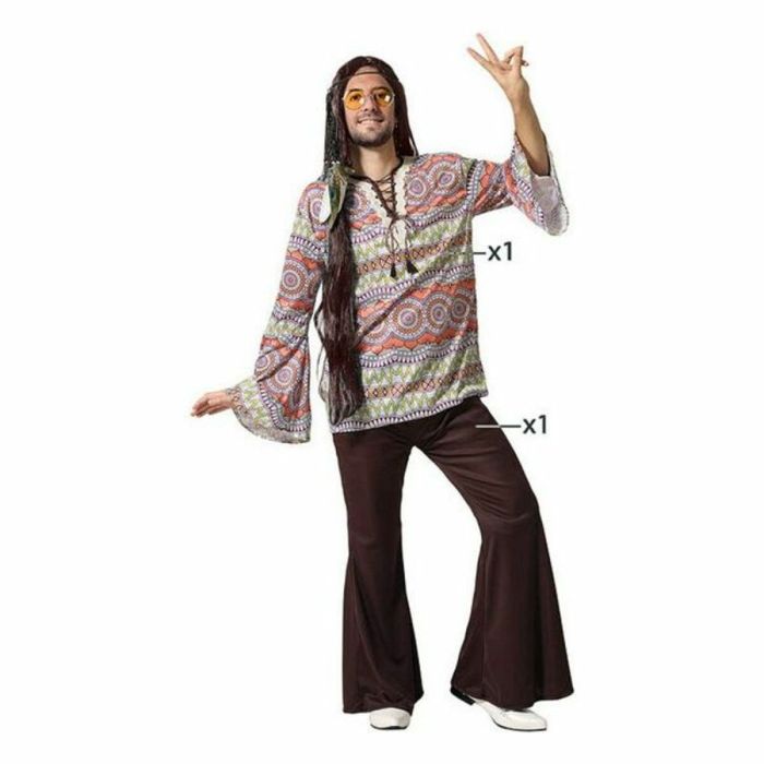 Disfraz para Adultos Hippie 5
