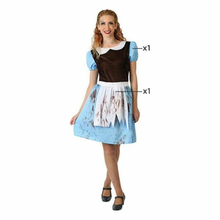 Disfraz para Adultos Alice Halloween Moza Criada 6 Disfraz para Adultos Alice Halloween Moza Criada 6
