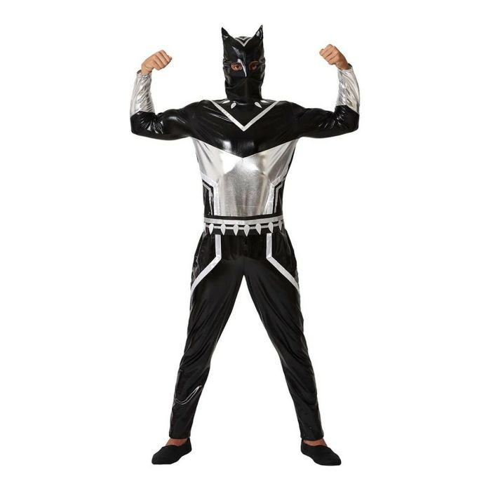 Disfraz para Adultos Black Panther Superhéroe Negro 1